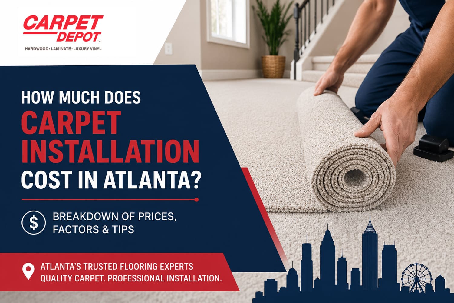 How Much Does Carpet Installation Cost in Atlanta?